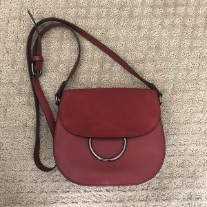 Burgundy Cross Body Bag